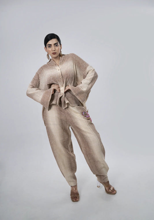 Sand Embellished Co-ord Set